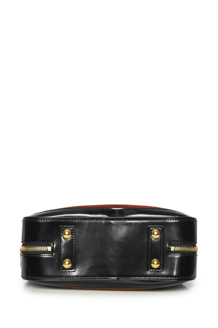 Louis Vuitton Vintage Suede Havane Stamped Trunk PM Purse