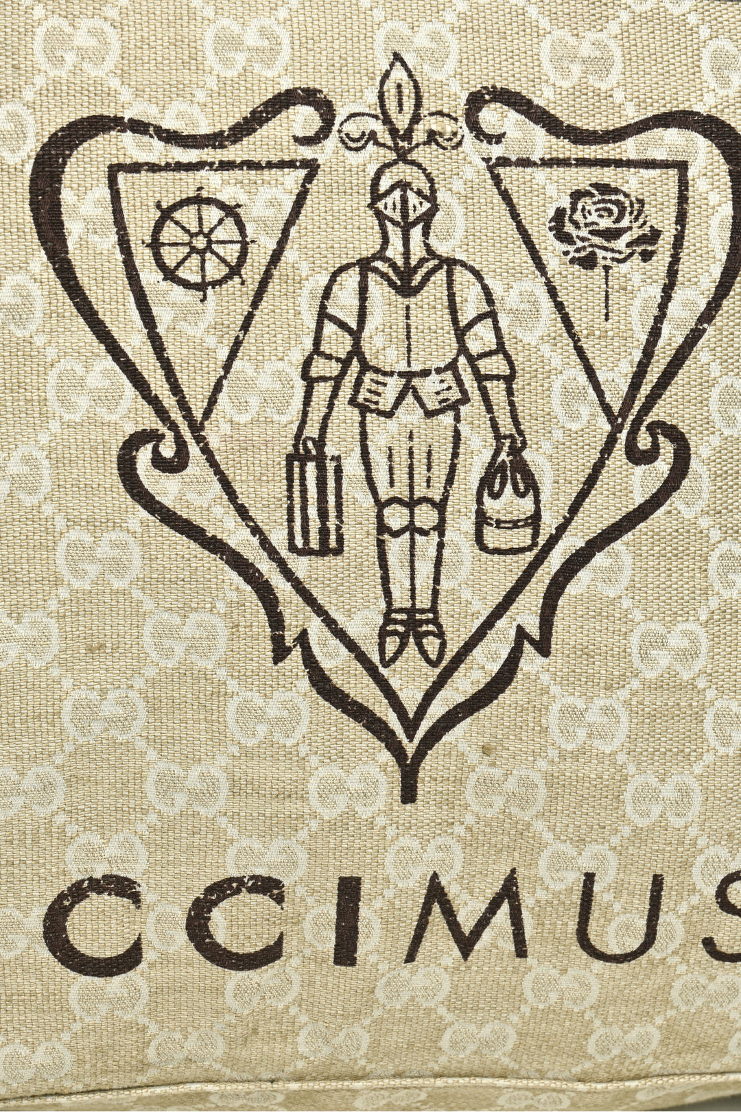 Gucci Gucci Museo Monogram Canvas Tote