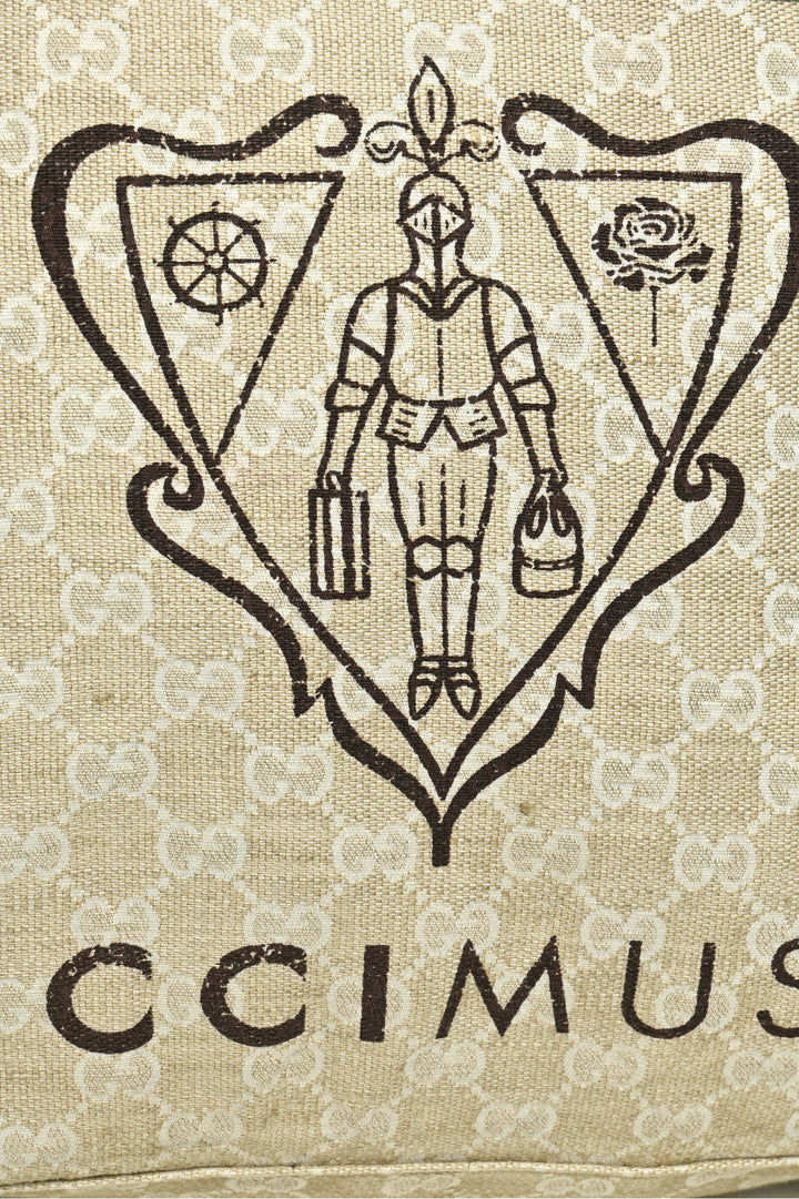Gucci Gucci Museo Monogram Canvas Tote