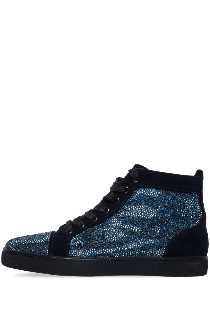 Christian Louboutin Mens Shoe Size 42 Louis Strass High Top Sneakers