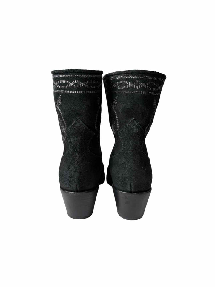 Sartore Size 40 Western Suede Ankle Boots