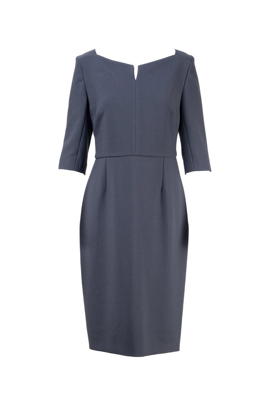 Roland Mouret Size 12 3/4 Sleeve Crepe Midi Dress – Turnabout Luxury Resale