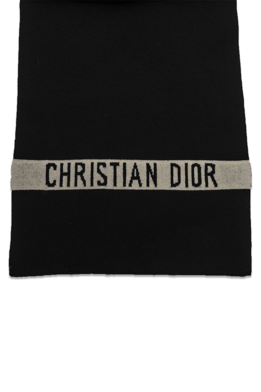 Christian Dior J'Adior Logo Stripe Scarf