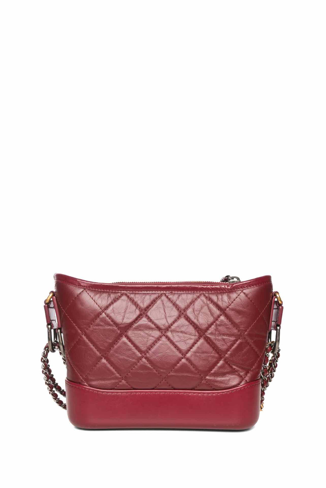 Chanel 2019 Small Gabrielle Rogue Red Chain Hobo