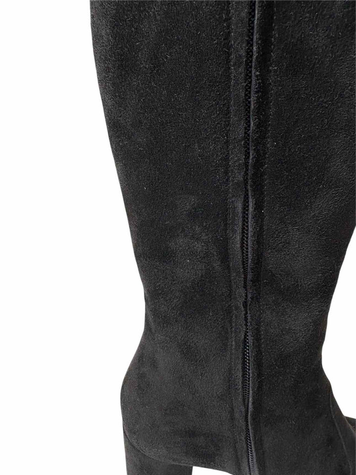 Saint Laurent Size 38 Suede Over the Knee Boots
