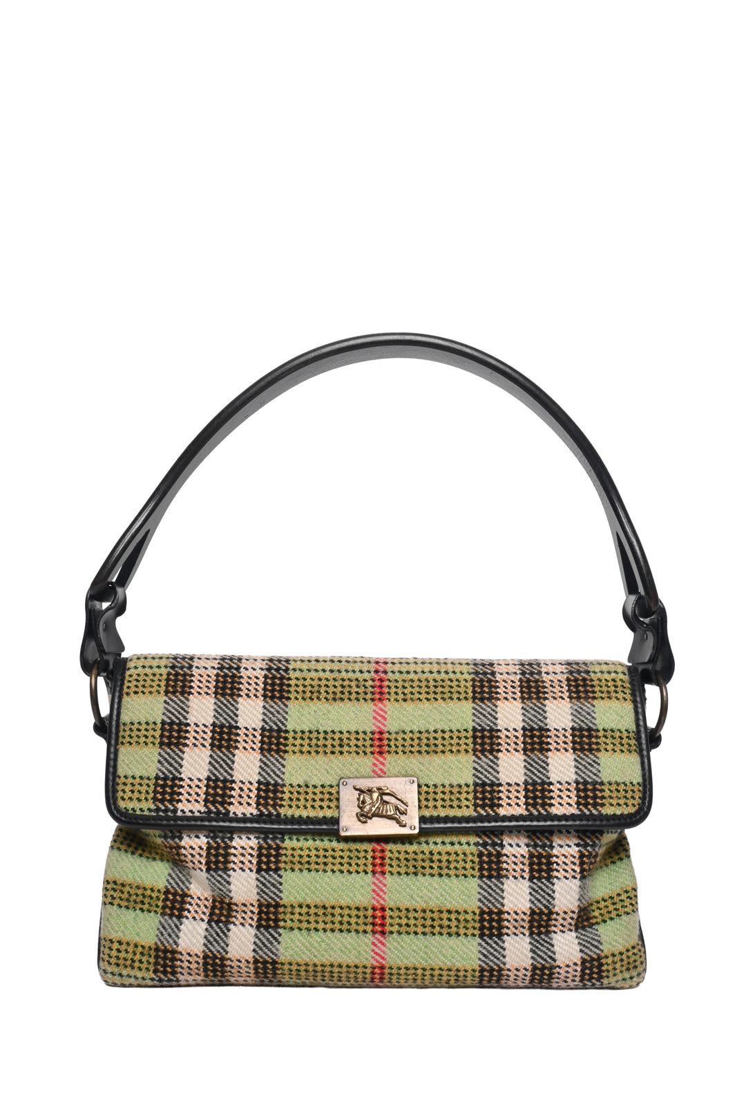 Burberry London Vintage Plaid Shoulder Bag