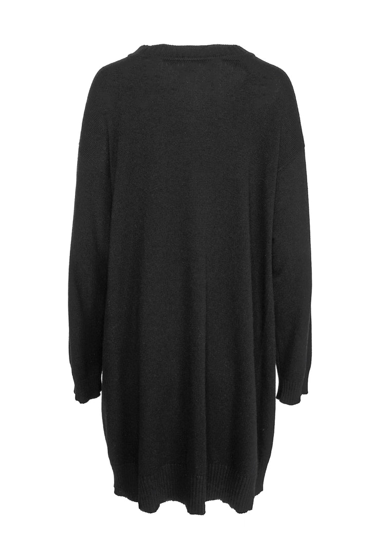 Eskandar Size OS Silk and Cashmere Knit Dress