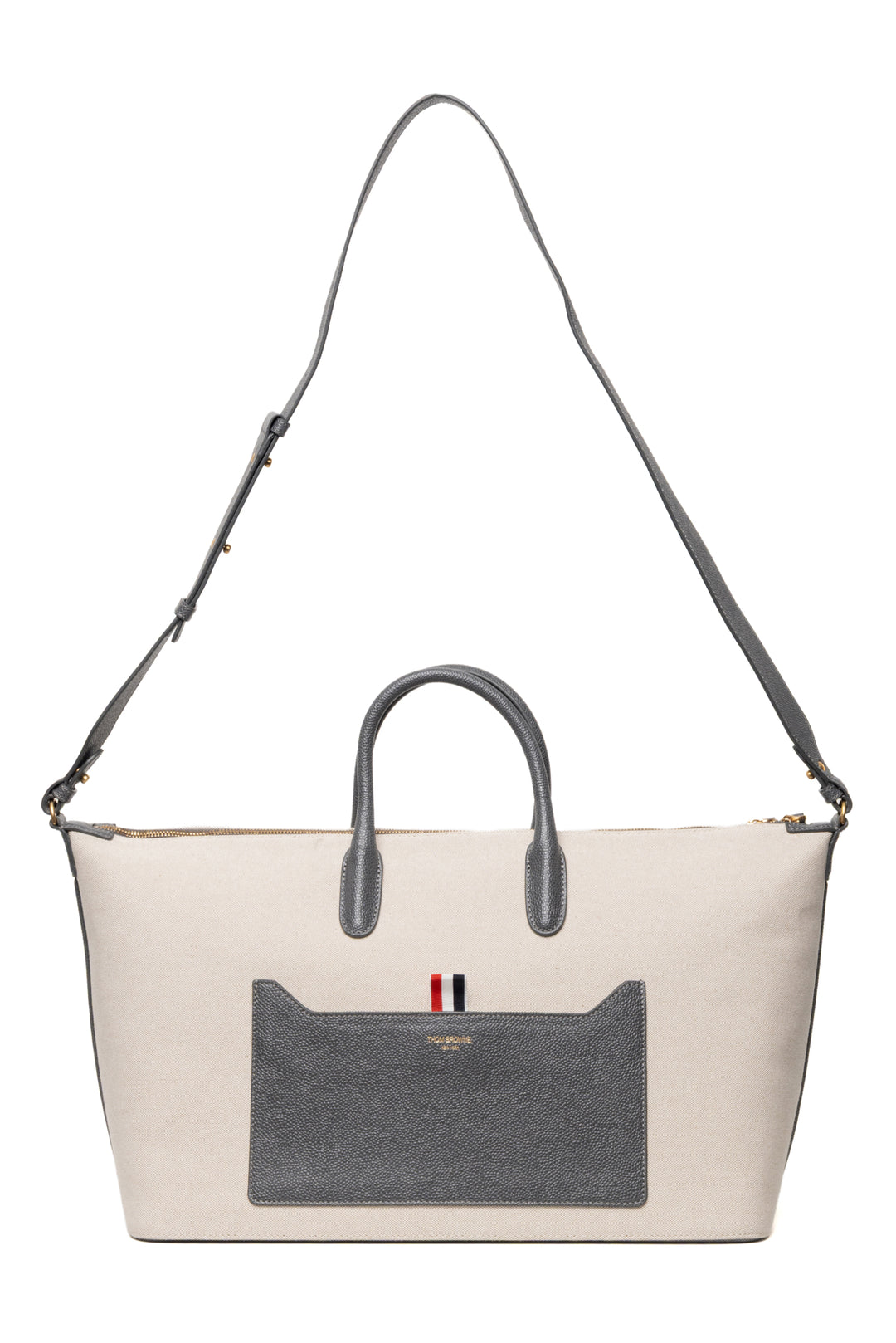 Thom Browne Medium Canvas Tote