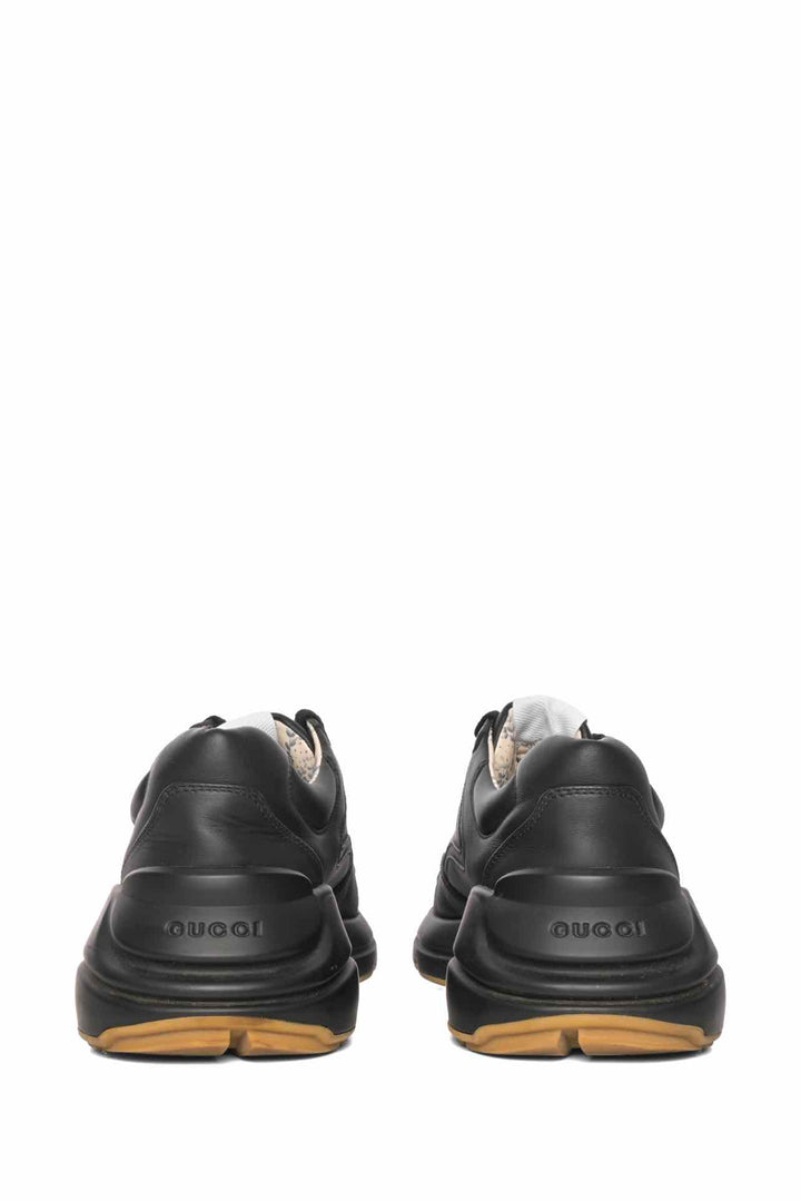 Gucci x MLB Men's Size 6 LA Dodgers Rhyton Calfskin Sneakers