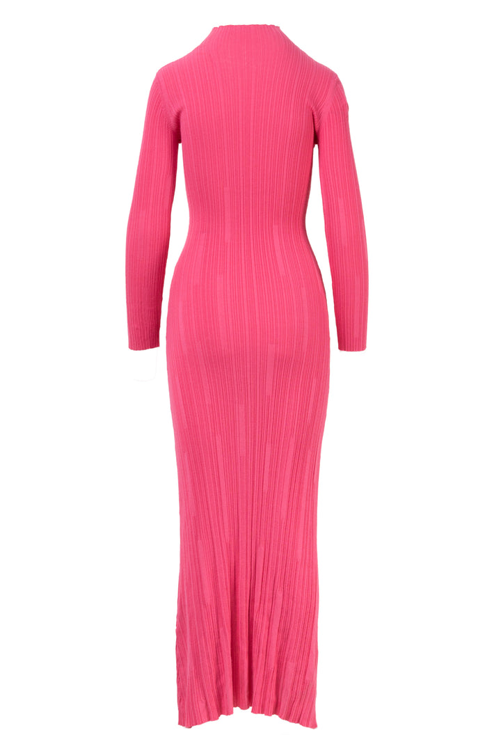 Jacquemus Size 40 Turtleneck Knit Maxi Dress