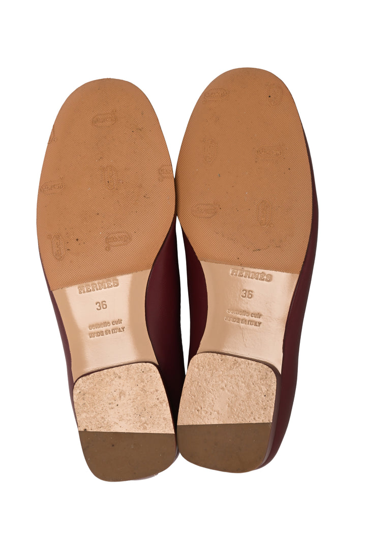 Hermes Size 36 Liz Ballet Flats