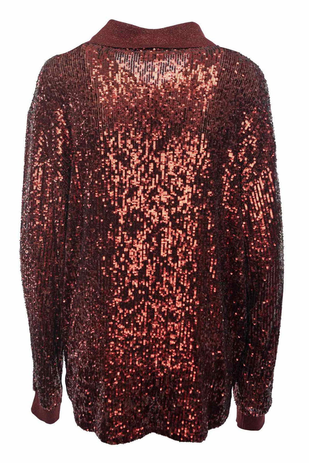 Saint Laurent Size XXL Men's Sequin Shirt Long Sleeve