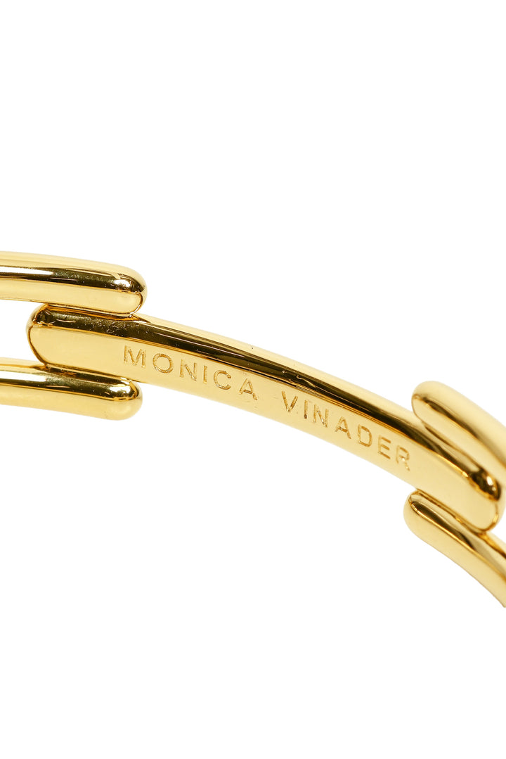 Monica Vinader Size M Signature Link Lab Grown Diamond Bangle