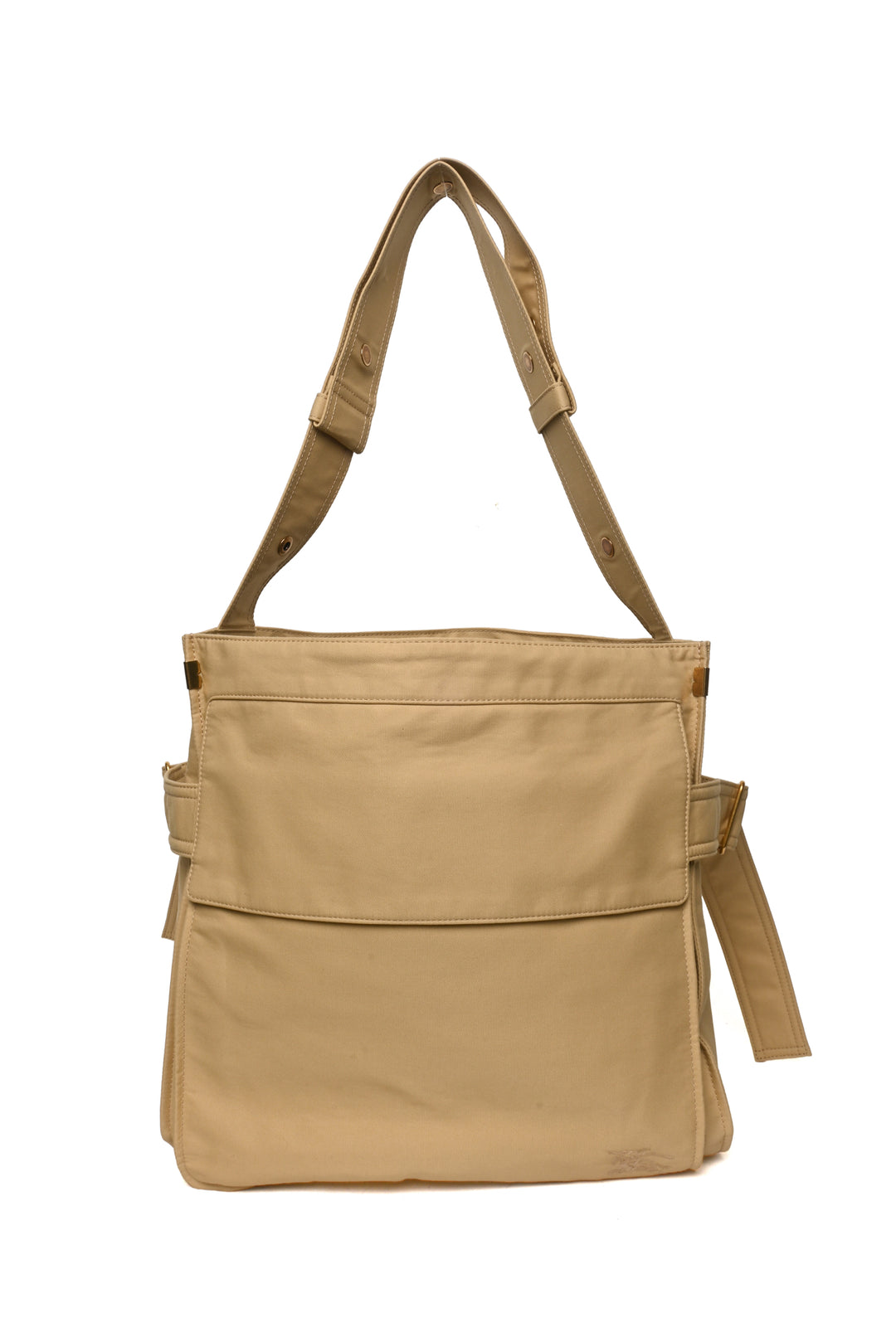 Burberry Trench Logo Embroidered Tote Bag