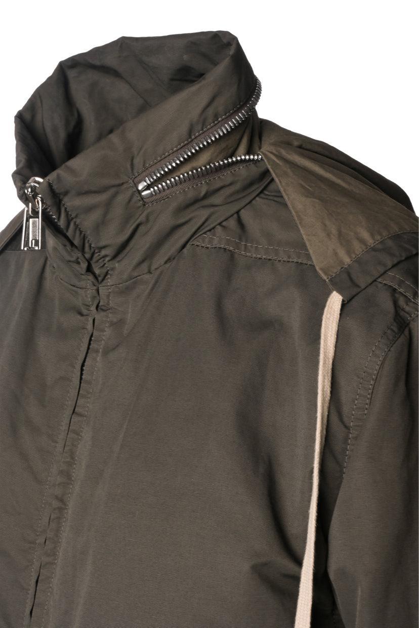 Rick Owens Size L Men's DRKSHDW Zip Up Nylon Jacket