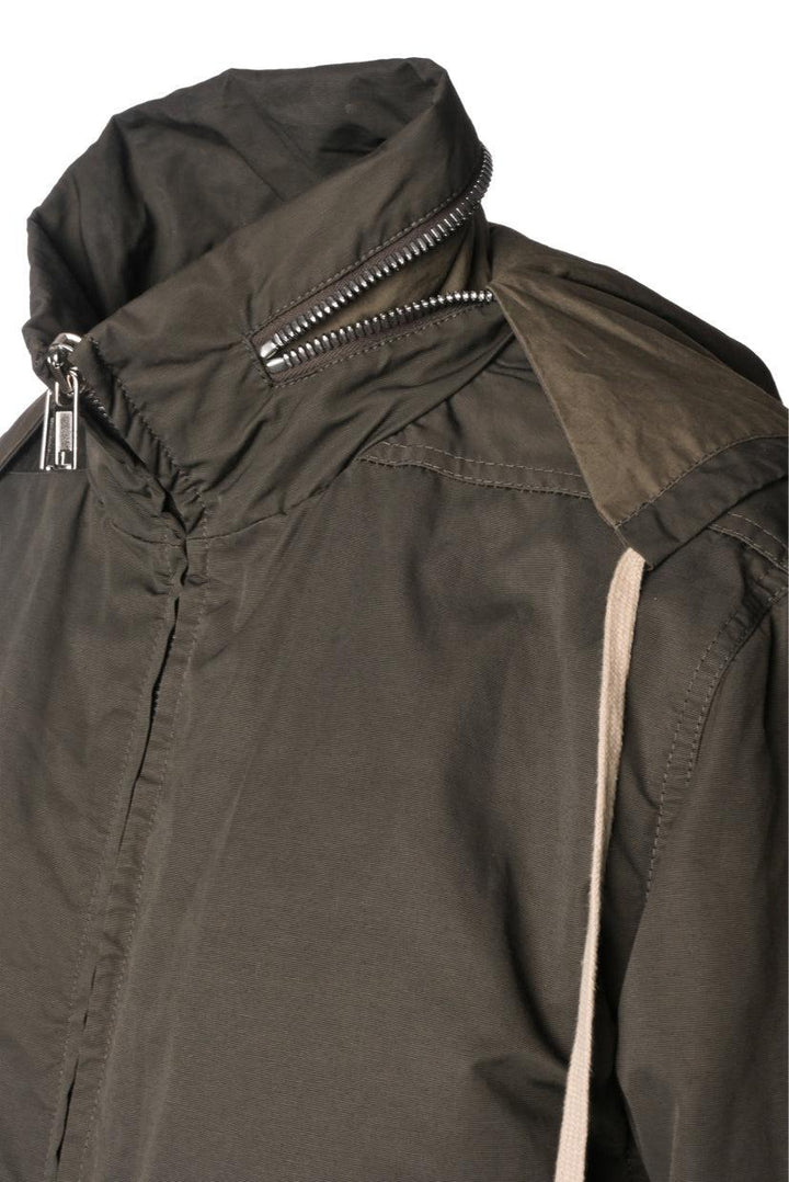 Rick Owens Size L Men's DRKSHDW Zip Up Nylon Jacket