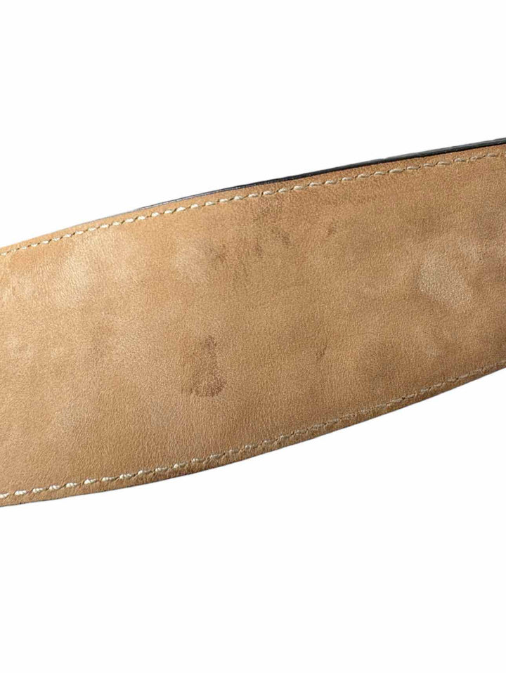 Gucci Size 38 Studded Leather Belt