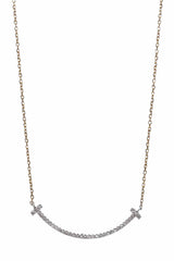 New Diamond and Gold Simply Sublime Necklace