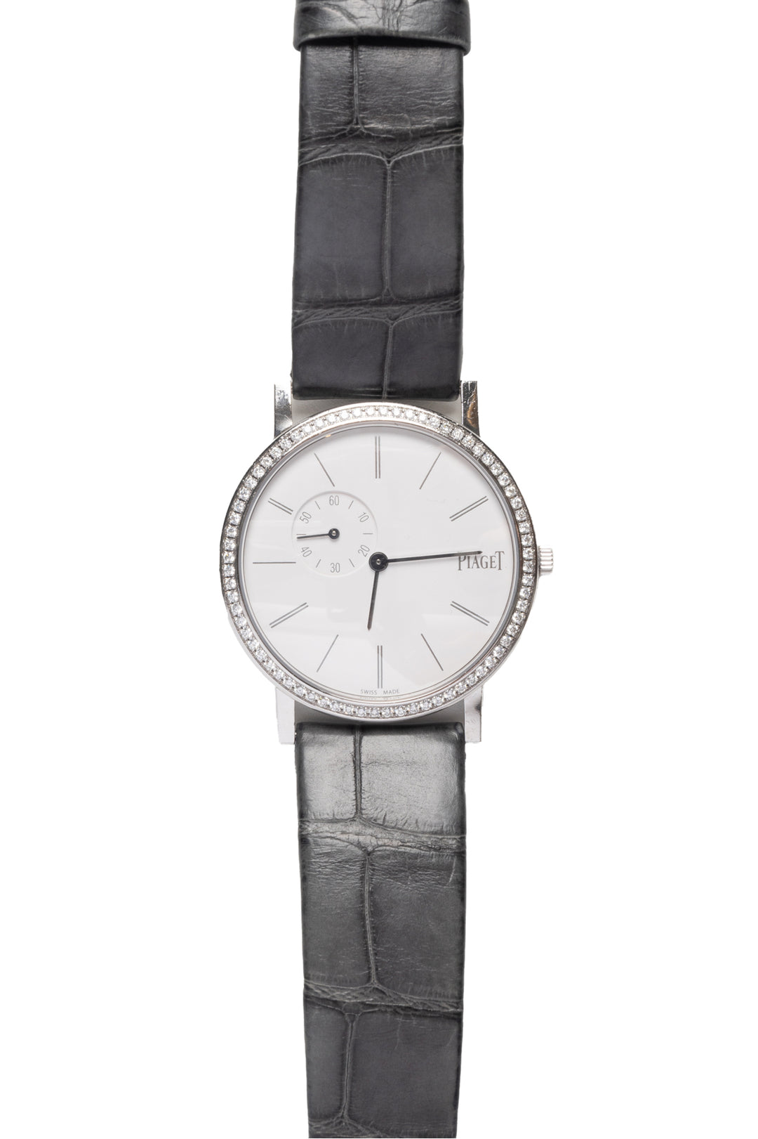 Piaget Altiplano 18K White Gold Diamond Ultra-Thin Watch