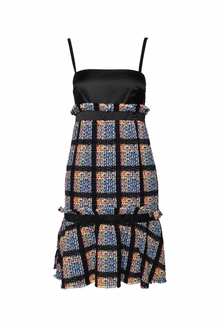 Chanel Size 38 2009 Spring Tweed Dress