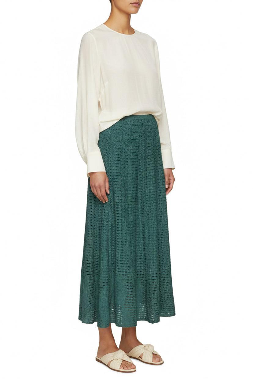 Molli Size S Cotton Crochet Skirt