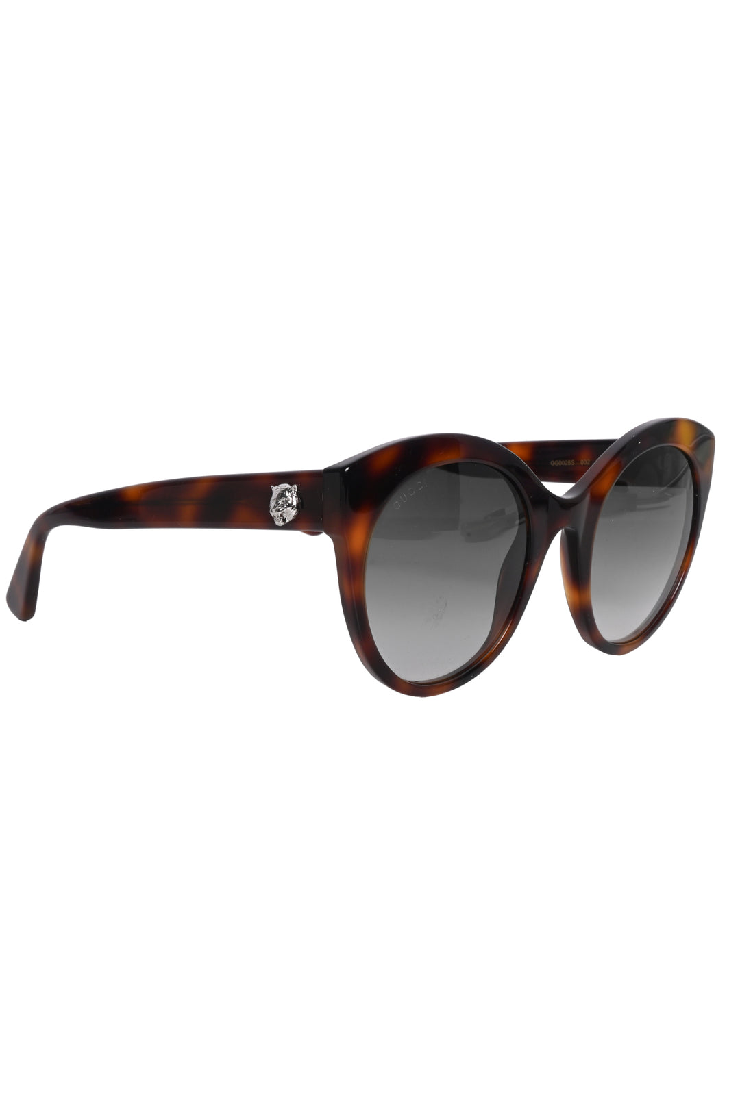 Gucci GG Tortoiseshell Oversized Sunglasses