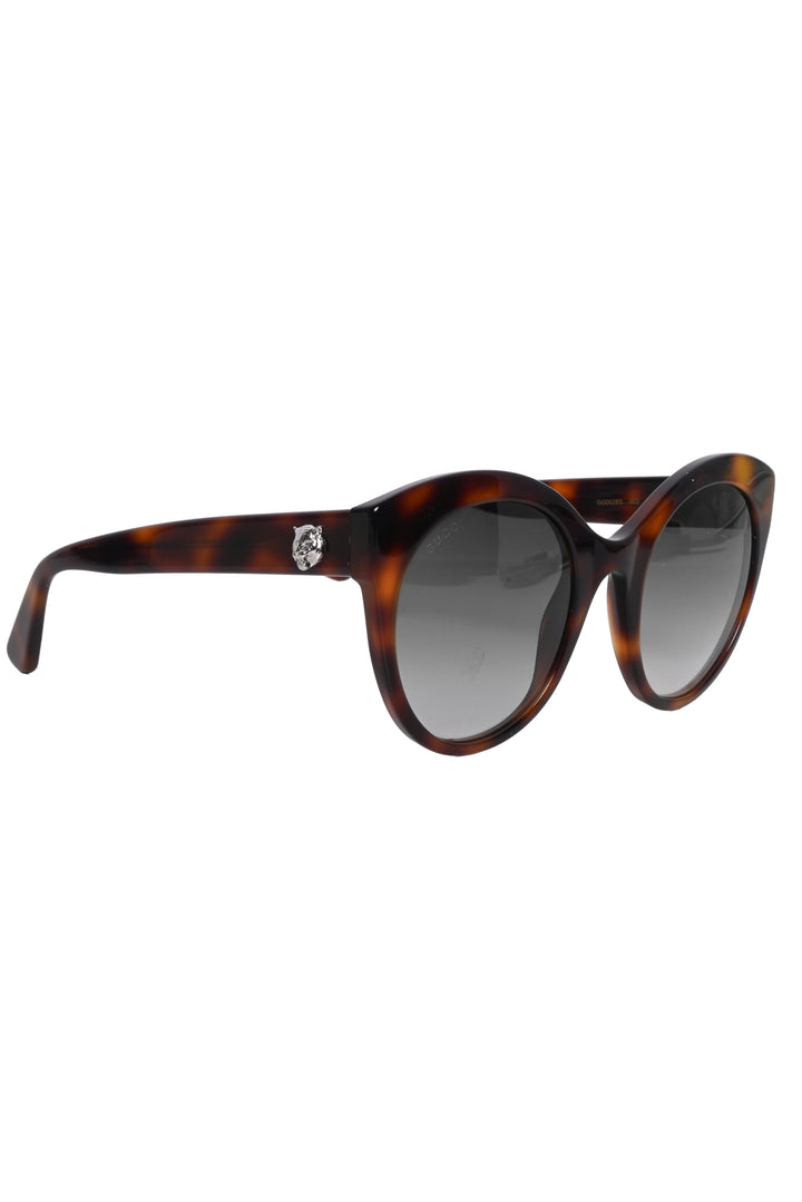 Gucci GG Tortoiseshell Oversized Sunglasses