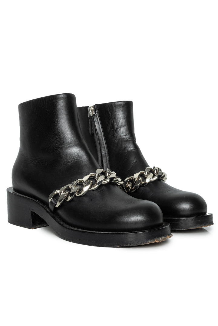 Givenchy Size 36 Laura Chain Accent Ankle Boots