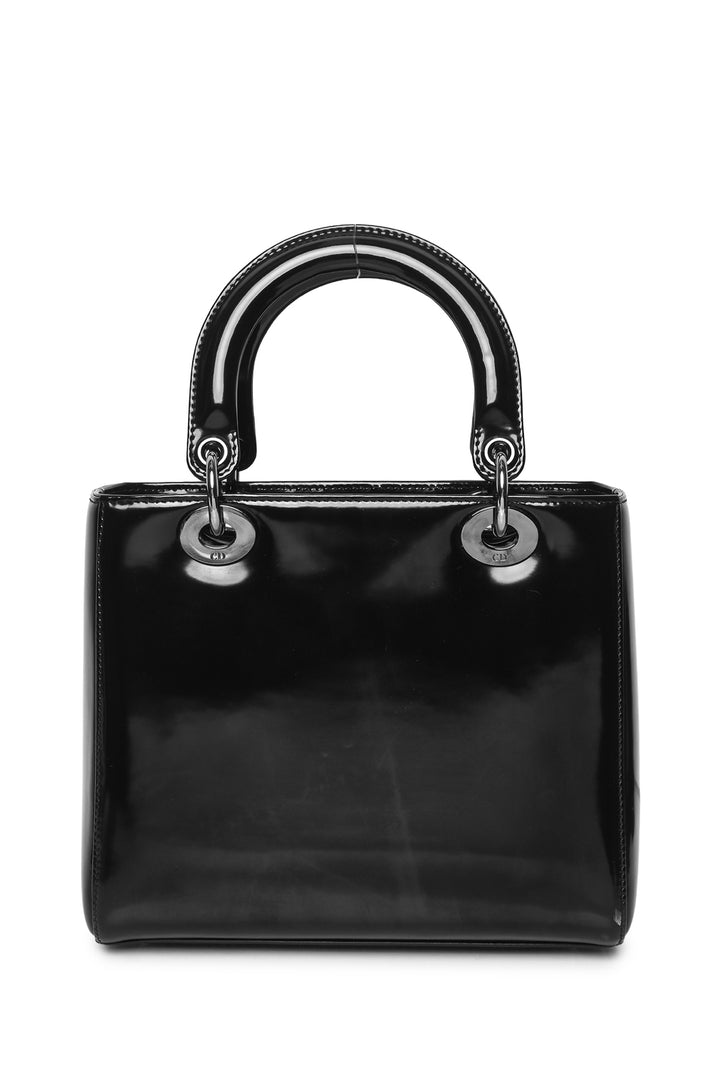 Dior 2013 Medium Patent Smooth Leather Lady Dior Bag