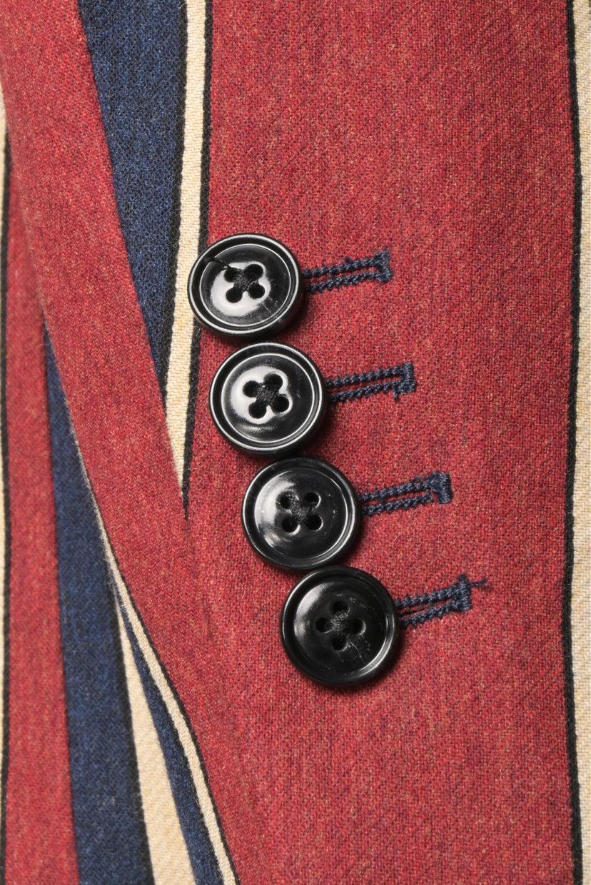 Dries Van Noten Size 42 Bead Embellished Wool Blazer