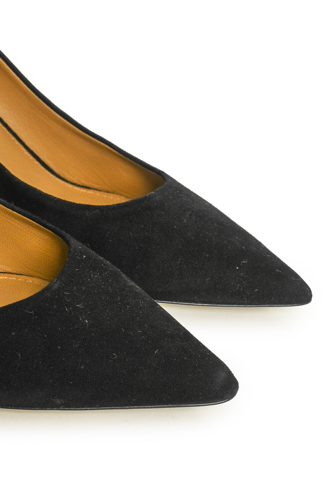 Salvatore Ferragamo Size 9 Pointed-Toe Suede Pumps