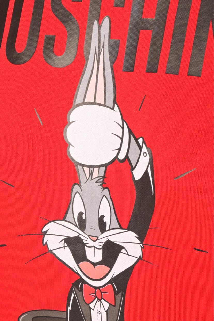 Moschino x Looney Tunes Size 4 Bugs Bunny Graphic Crewneck Sweatshirt