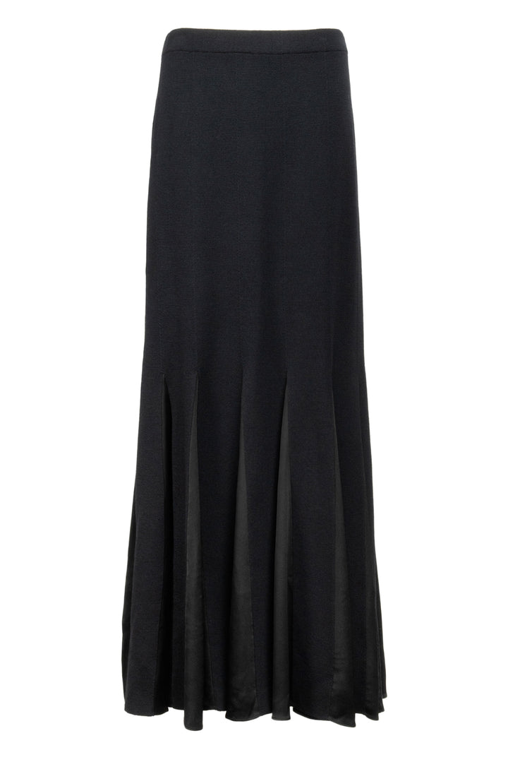 St. John Evening Size 12 Maxi Pleated Skirt