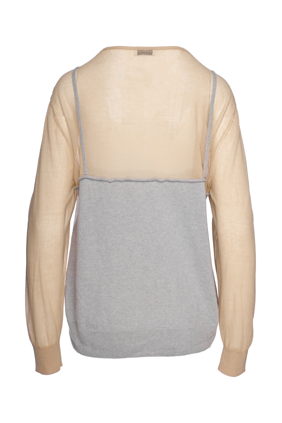 Dries Van Noten Size M Cashmere-Blend Layered Tops