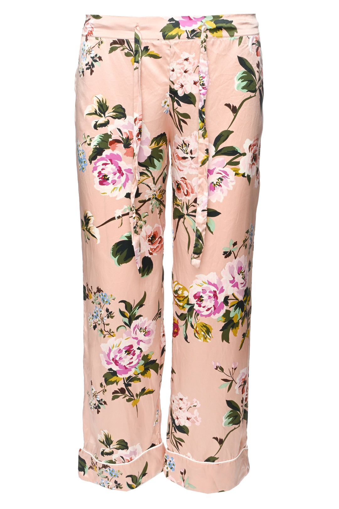 Olivia Von Halle Size 1 Silk FLoral Pajamas