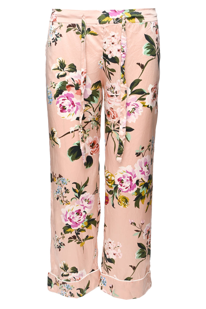Olivia Von Halle Size 1 Silk FLoral Pajamas