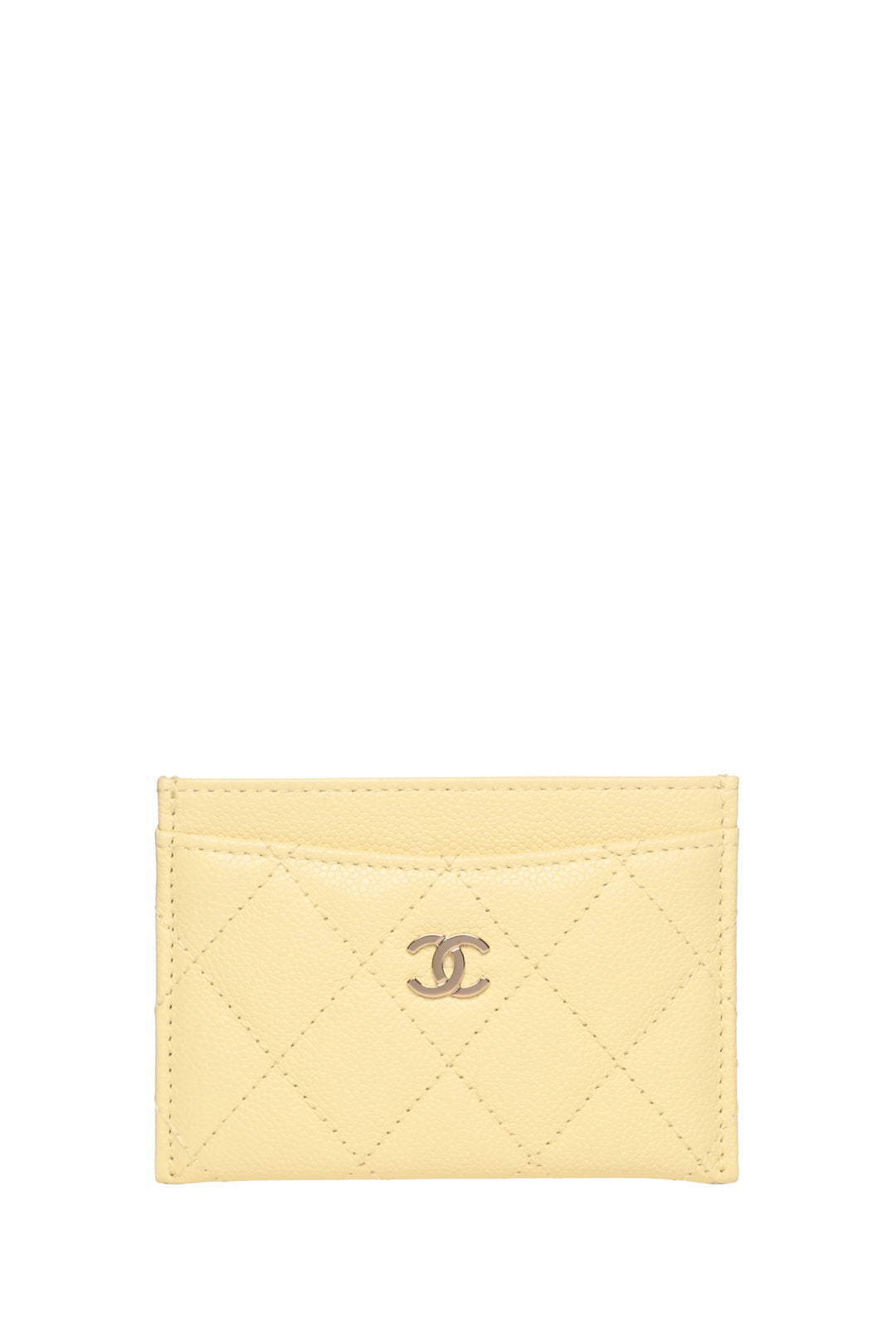 Chanel Quilted Caviar Card Holder