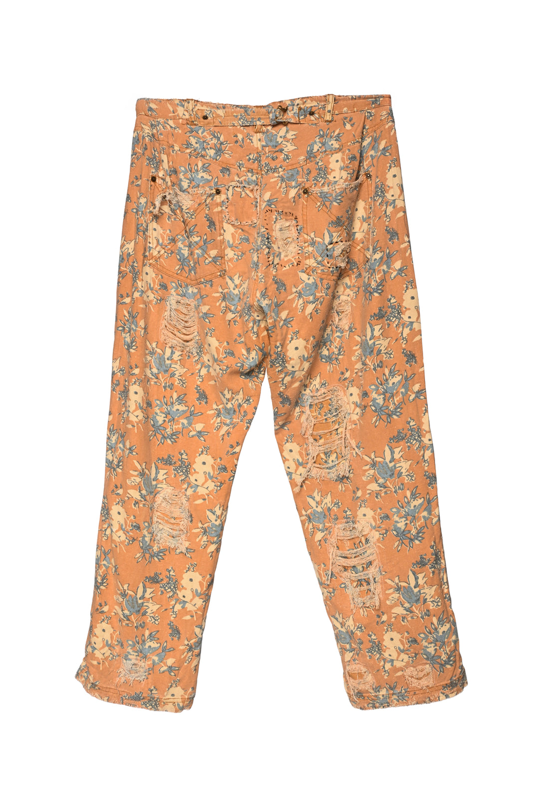 Magnolia Pearl Size OS Blockprint Miner Pants