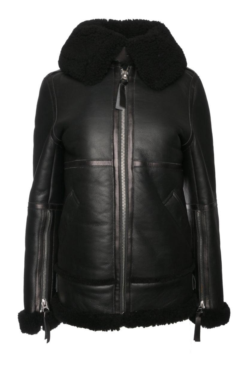 Acne Studios Size 32 Long Raf Shearling Jacket