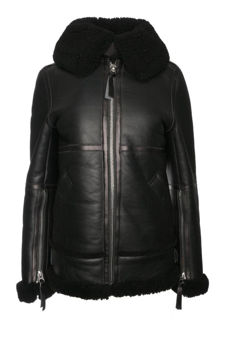 Acne Studios Size 32 Long Raf Shearling Jacket