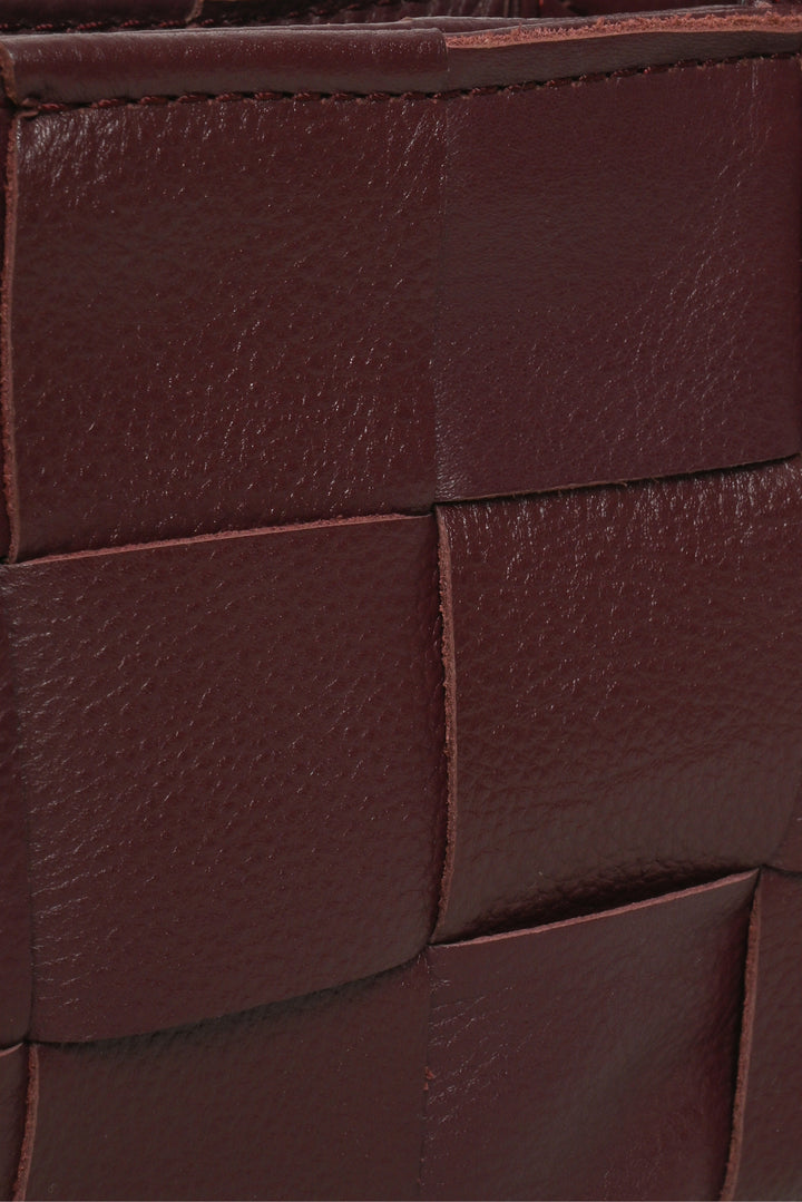 Mandrin Woven Rosalie Shoulder Bag