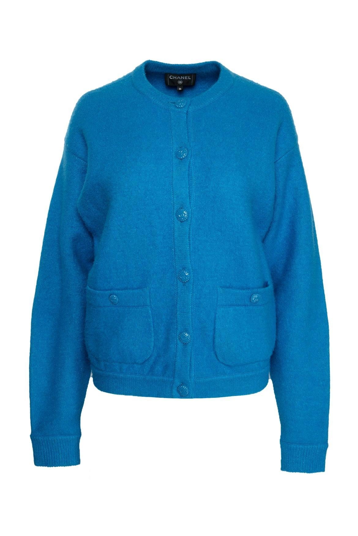 Chanel Size 36 2022 Wool, Silk & Cashmere Blend Cardigan - Luxury