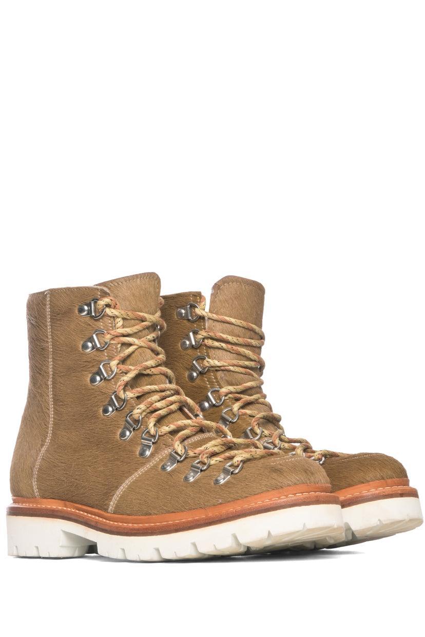 Grenson Size 8.5 Pony Hair Nanette Hiker Ankle Boots