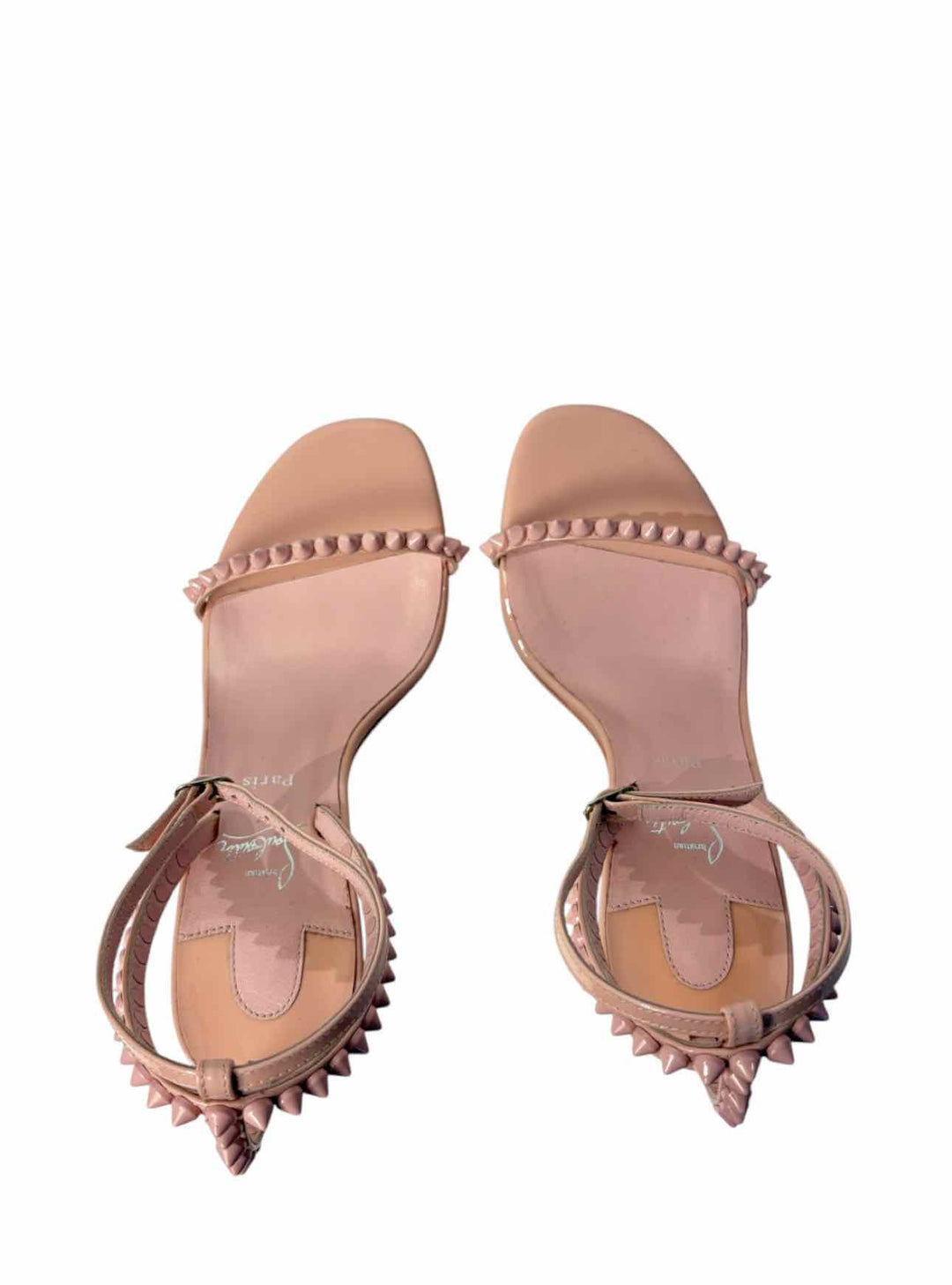 Christian Louboutin Size 35 So Me 100 Patent Leather Sandals