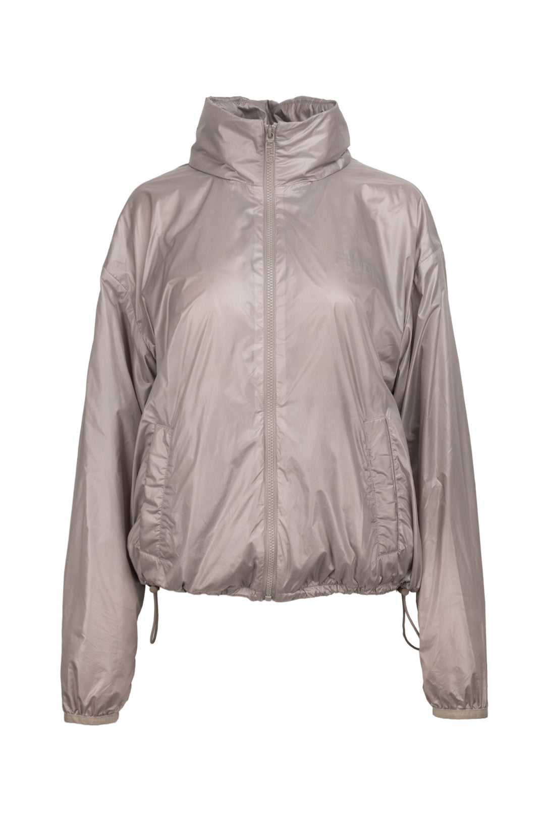 Fendi Size L Packable Hooded Windbreaker