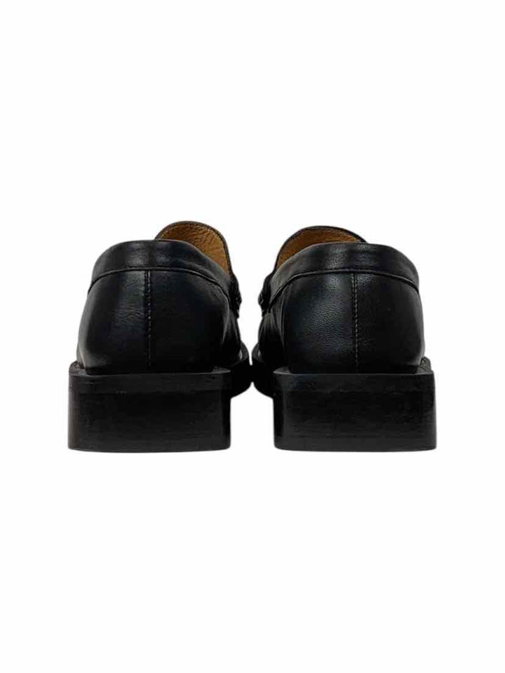 Ganni Size 36 Logo Loafers