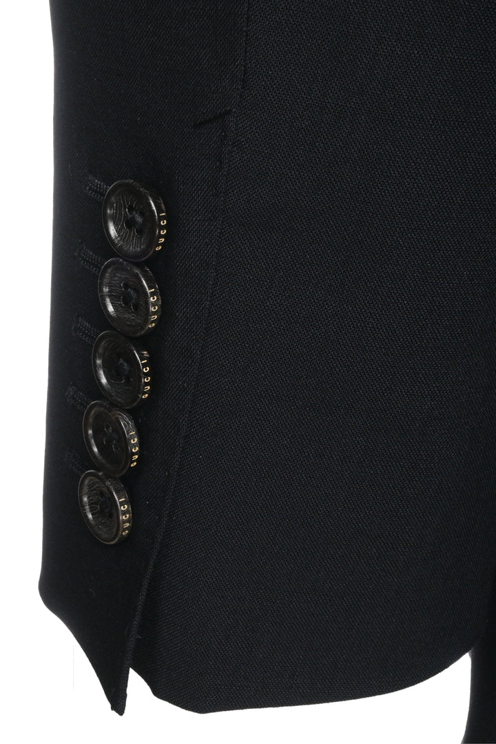 Gucci Size 38 Men's Single Breasted Wool Blend Blazer