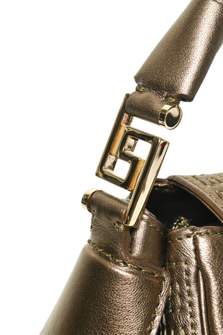 Gianni Versace Altea Medusa Flap Shoulder Bag