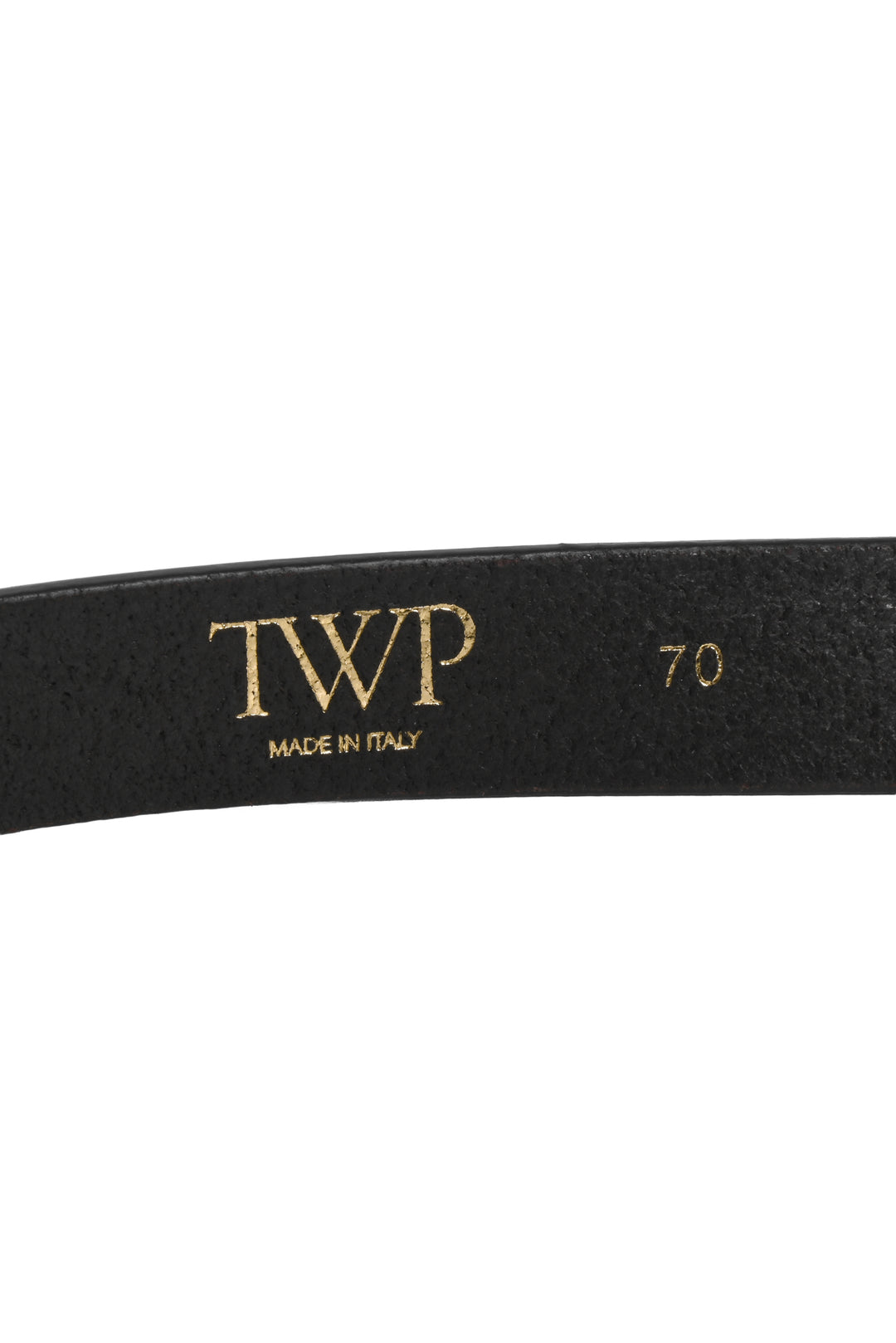 TWP Size XS Narrow Oval-Buckle Belt