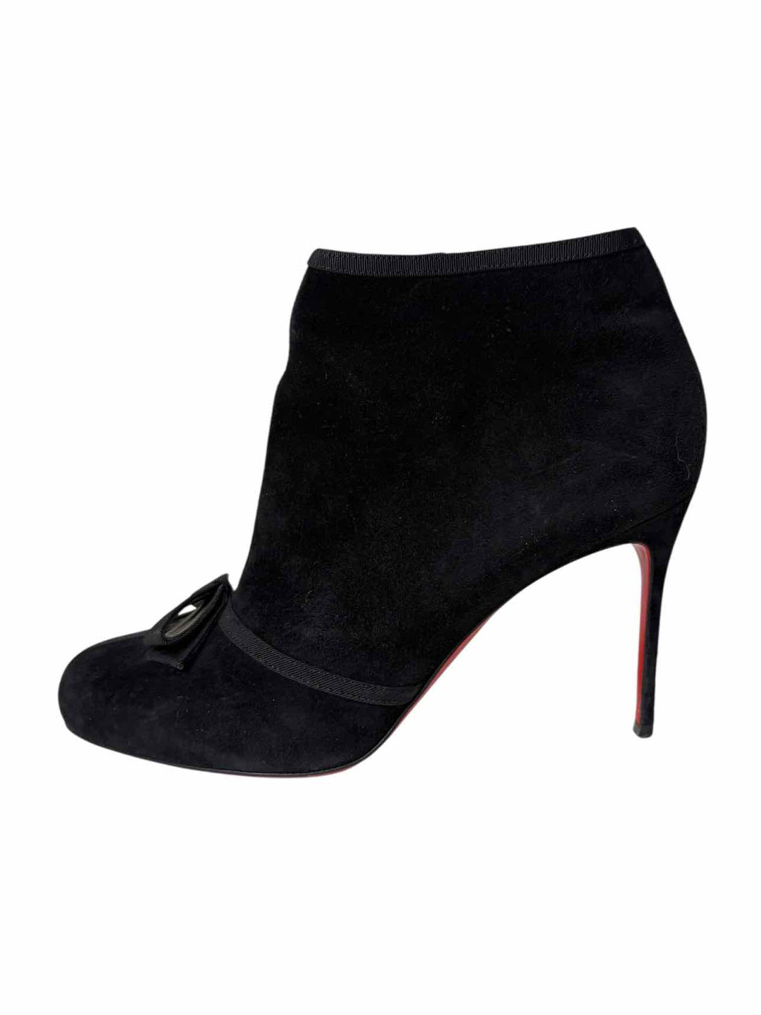 Christian Louboutin Suede Stiletto Size 38 Ankle Boots